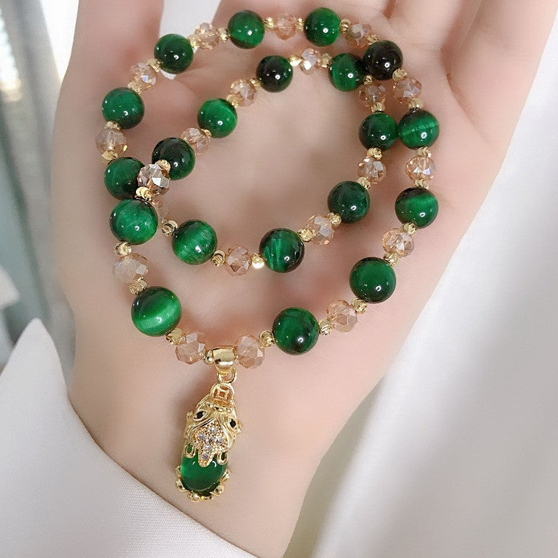 Mystic Allure Amulet | Magnetism Fox & Wealth Pixiu Energy Bracelet