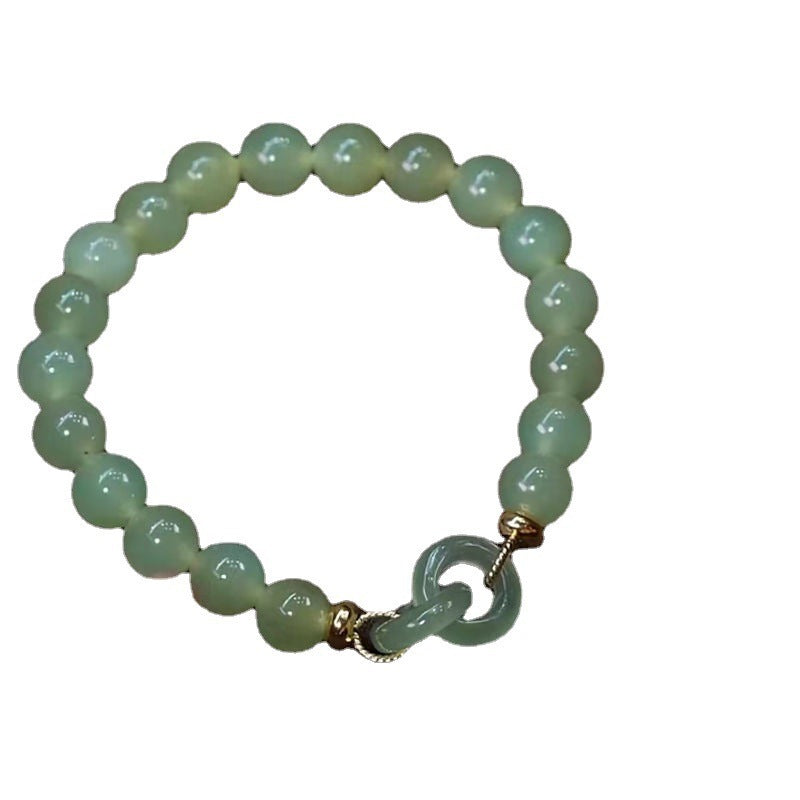 Eternal Connection Jade Bracelet | Heart-to-Heart Healing Talisman