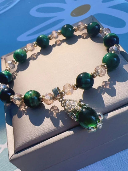 Mystic Allure Amulet | Magnetism Fox & Wealth Pixiu Energy Bracelet